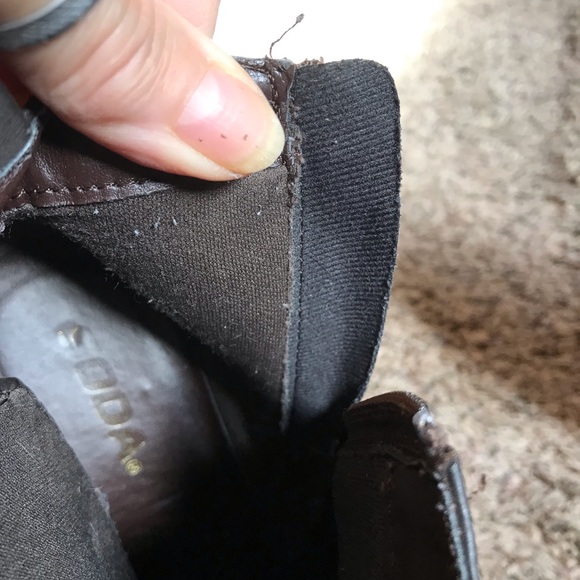 Soda chunky sole heel ankle boots - Picture 12 of 16